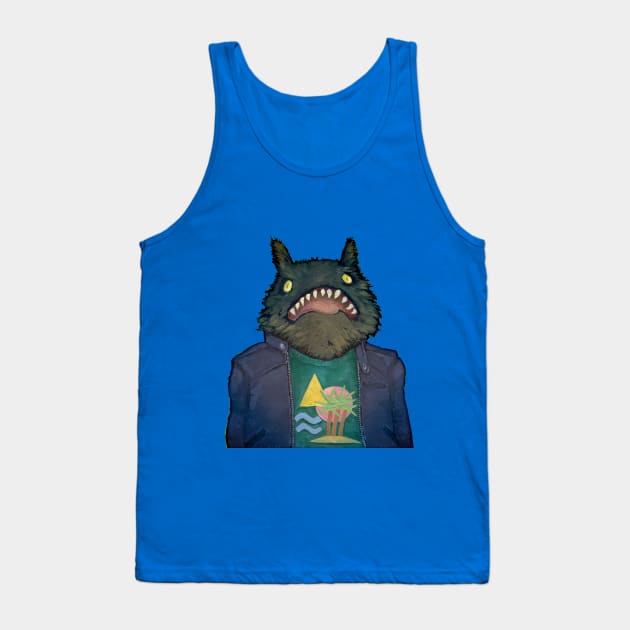 WOLF YOUTH Tank Top by The Comedy Button